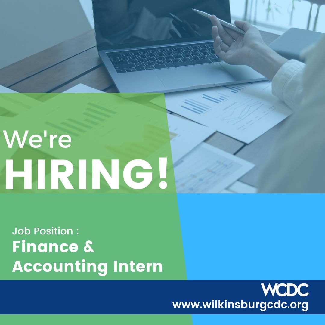 Wilkinsburg CDC Announces Finance and Accounting Internship Opportunity